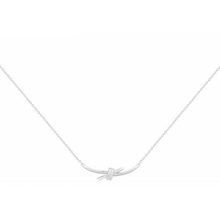 Collier en argent et oxyde de zirconium