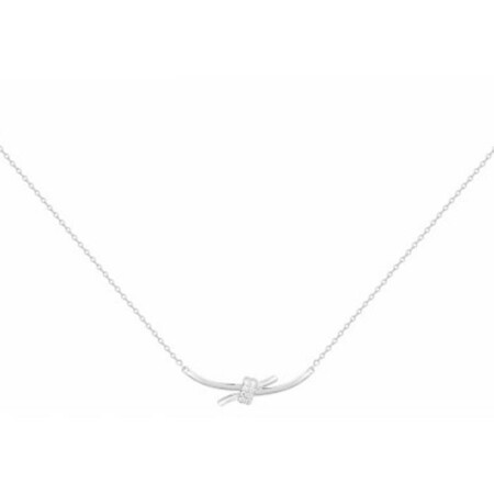 Collier en argent et oxyde de zirconium