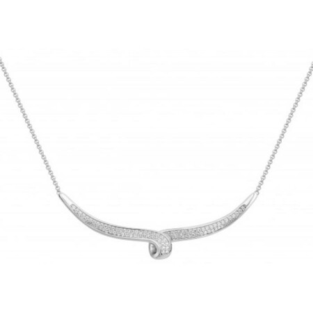 Collier en argent et oxyde de zirconium