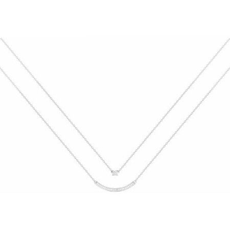 Collier en argent et oxyde de zirconium