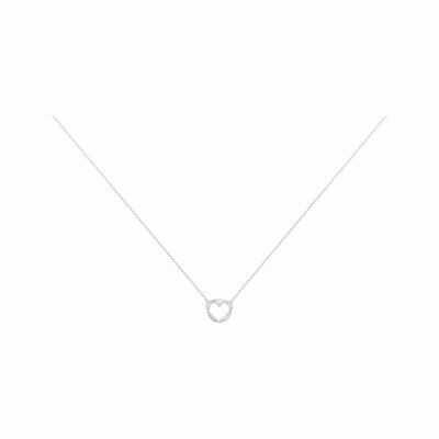 Collier en argent et oxyde de zirconium