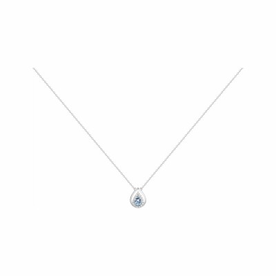 Collier en argent et oxyde de zirconium