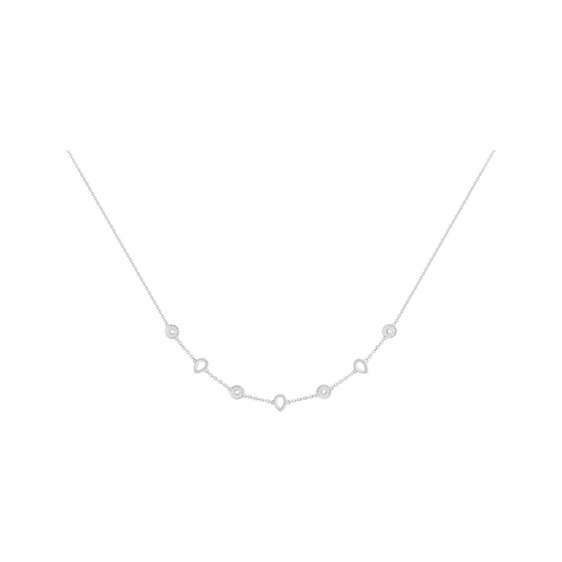 Collier en argent et oxyde de zirconium