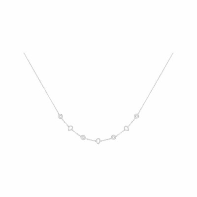 Collier en argent et oxyde de zirconium