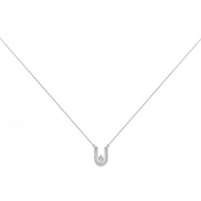 Collier en argent et oxyde de zirconium