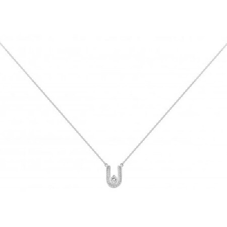 Collier en argent et oxyde de zirconium