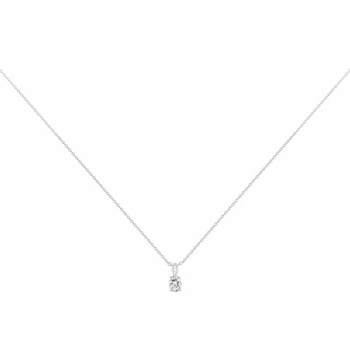 Collier en argent et oxyde de zirconium