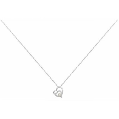 Collier en argent et oxyde de zirconium