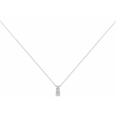 Collier en argent et oxyde de zirconium