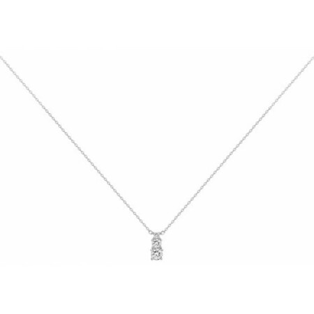 Collier en argent et oxyde de zirconium