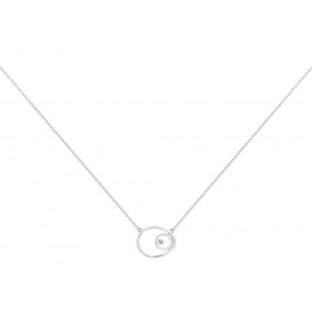 Collier en argent et oxyde de zirconium