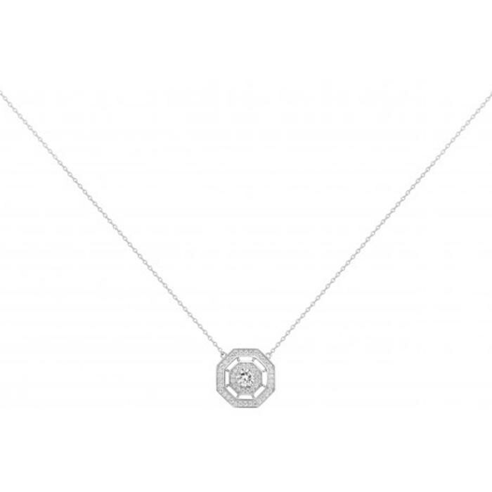 Collier en argent et oxyde de zirconium