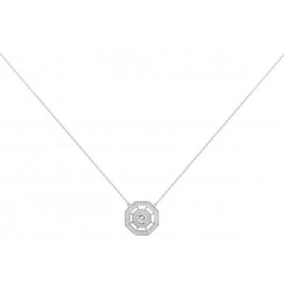 Collier en argent et oxyde de zirconium