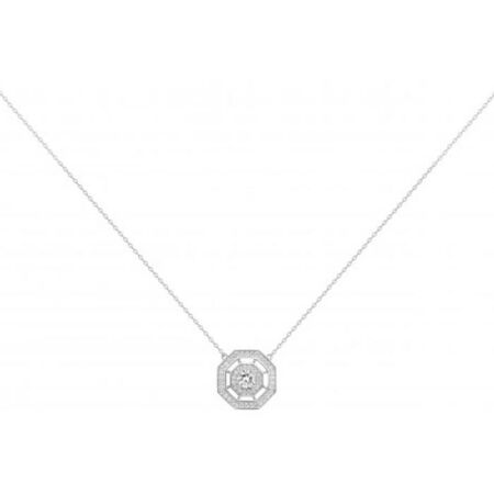 Collier en argent et oxyde de zirconium