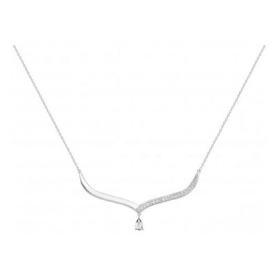Collier en argent et oxyde de zirconium