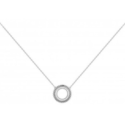 Collier en argent et oxyde de zirconium