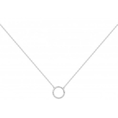 Collier en argent et oxyde de zirconium