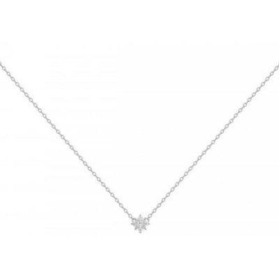 Collier en argent et oxyde de zirconium