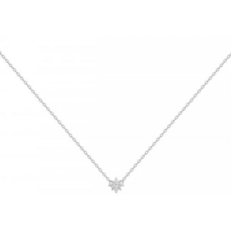 Collier en argent et oxyde de zirconium