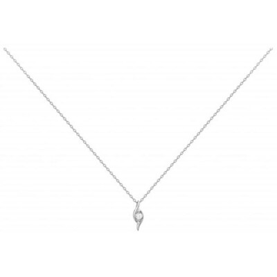 Collier en argent et oxyde de zirconium