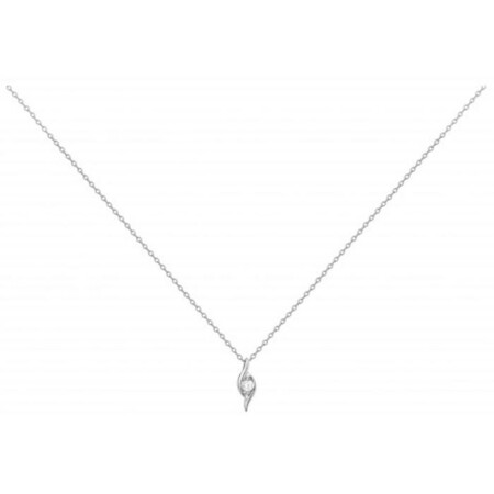 Collier en argent et oxyde de zirconium