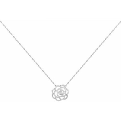 Collier en argent et oxyde de zirconium