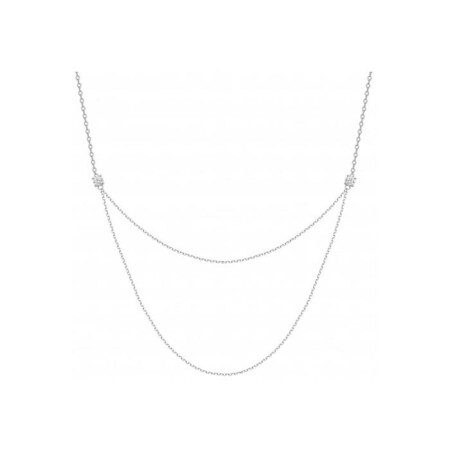 Collier en argent et oxyde de zirconium