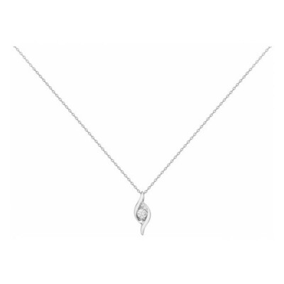 Collier en argent et oxyde de zirconium
