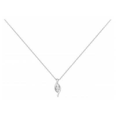 Collier en argent et oxyde de zirconium