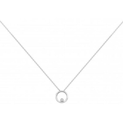 Collier en argent et oxyde de zirconium