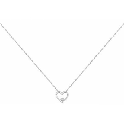 Collier en argent et oxyde de zirconium