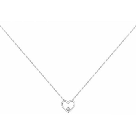 Collier en argent et oxyde de zirconium