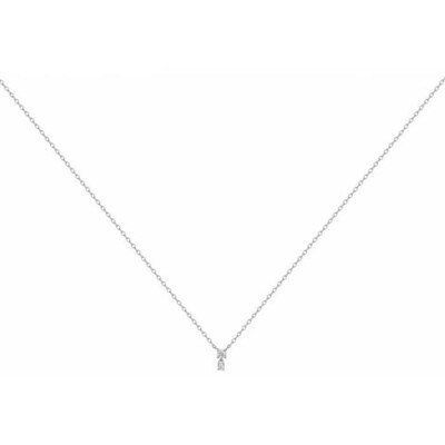 Collier en argent et oxyde de zirconium