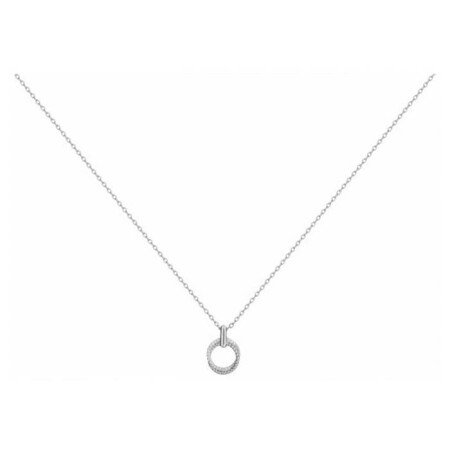 Collier en argent et oxyde de zirconium