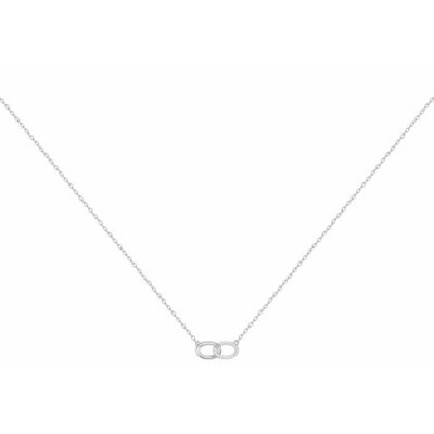 Collier en argent et oxyde de zirconium