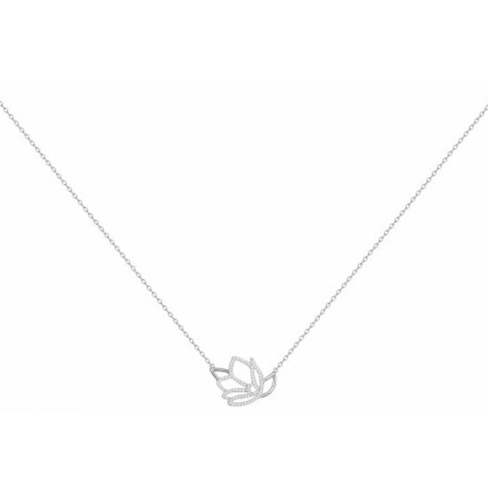 Collier en argent et oxyde de zirconium