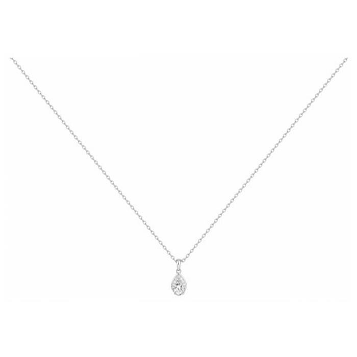 Collier en argent et oxyde de zirconium