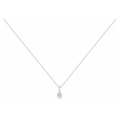 Collier en argent et oxyde de zirconium