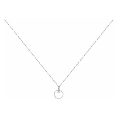 Collier en argent et oxyde de zirconium