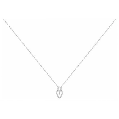 Collier en argent et oxyde de zirconium