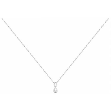 Collier en argent et oxyde de zirconium