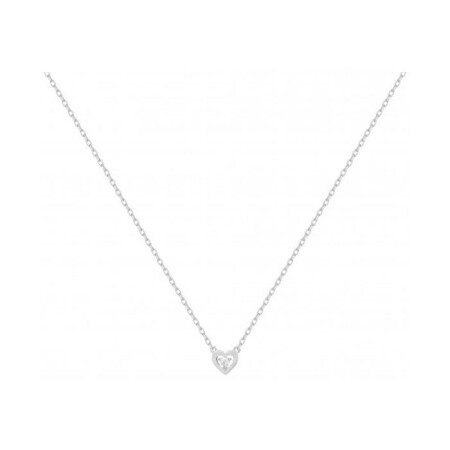 Collier en argent et oxyde de zirconium