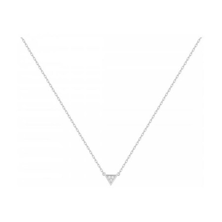 Collier en argent et oxyde de zirconium