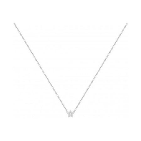 Collier en argent et oxyde de zirconium