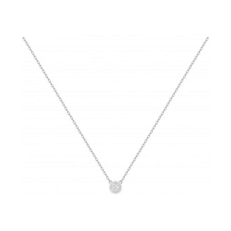 Collier en argent et oxyde de zirconium