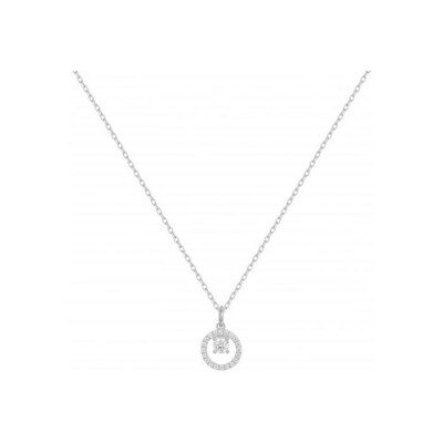 Collier en argent et oxyde de zirconium