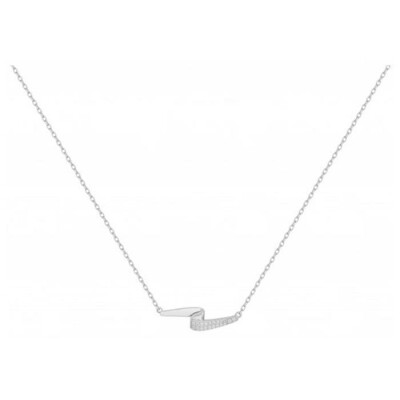 Collier en argent et oxyde de zirconium