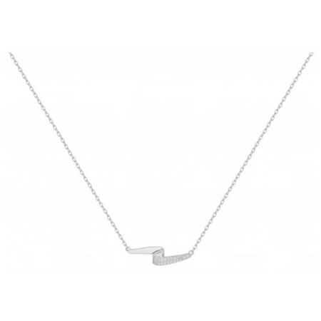 Collier en argent et oxyde de zirconium