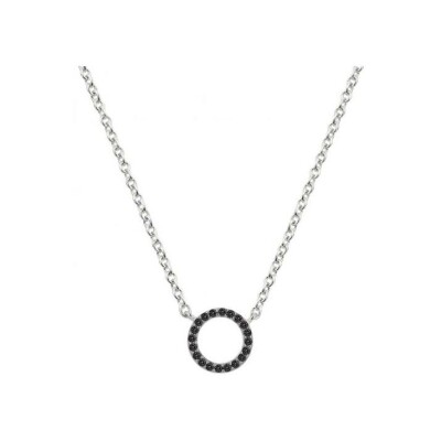 Collier en argent et oxydes de zirconium