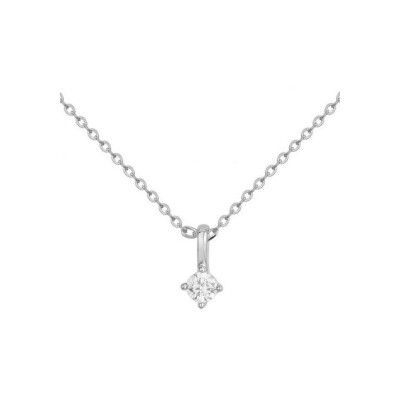 Collier en argent et oxyde de zirconium